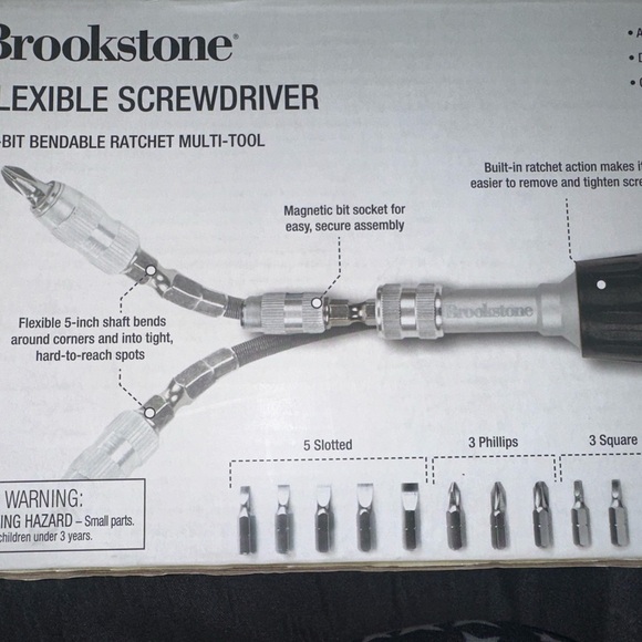 Flexible screwdriver with bits included - Picture 4 of 11